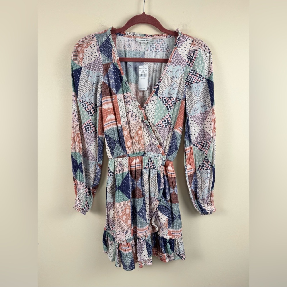 American Eagle Patchwork Dress